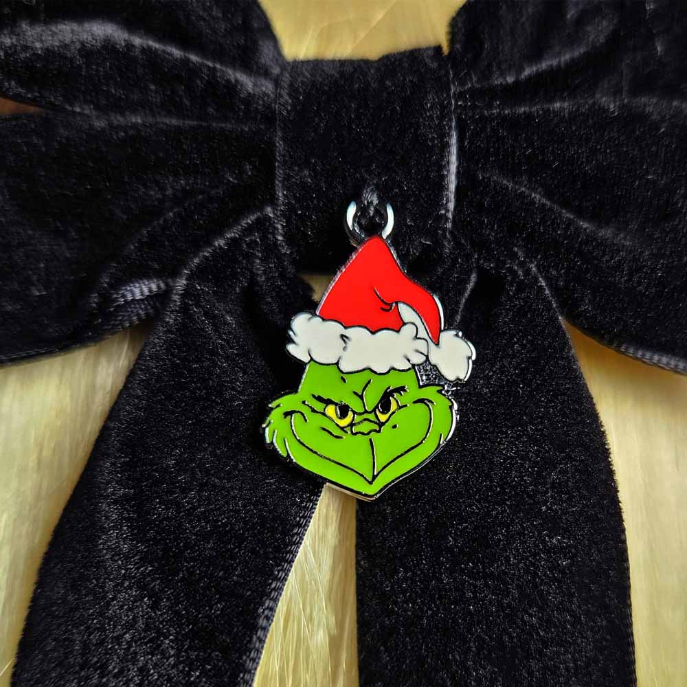 Attitude Hair Dye - Grinch Velvet Hair bow